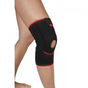 Orteza genunchi cu insertii laterale flexibile